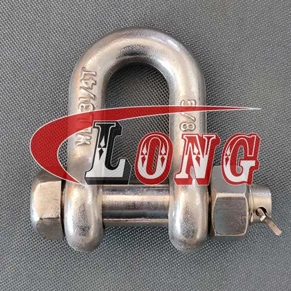LGRIG® Stainless Steel Drop Forged Bolt Pin Chain Shackle G-2150