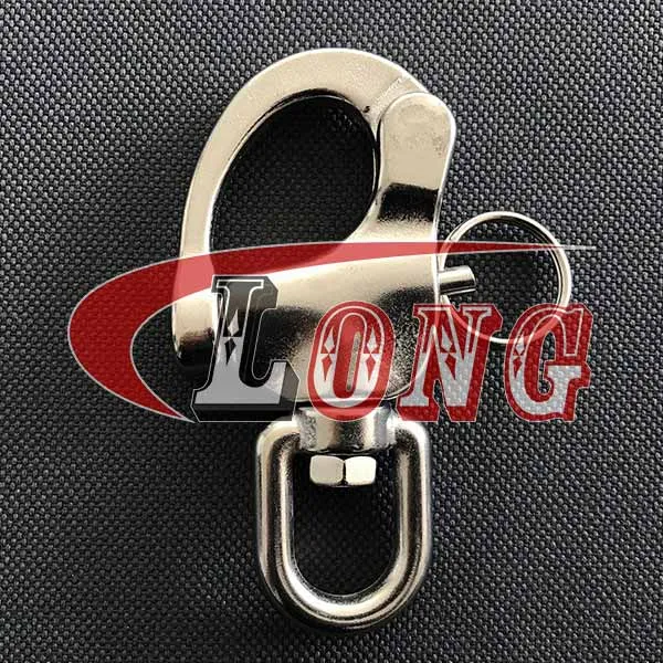Stainless Steel Eye Swivel Snap Shackle for Sailboat for Trawling Gear LG RIGGING®
