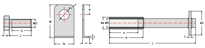 Precast Nut of LGRIG® Corner Arch Fenders