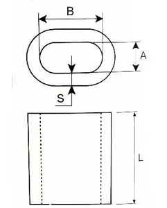 Specifications of LGRIG® Aluminium Ferrules DIN 3093(EN 13411-3)
