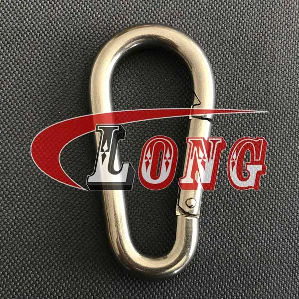 LGRIG® Pear Shaped Spring Snap Hook Stainless Steel